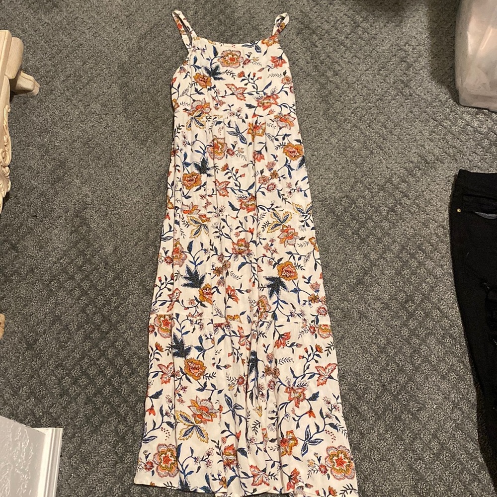 floral beach dress